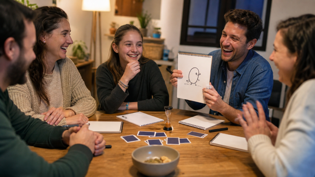 Jeux de société de dessin : Pictionary et 8 alternatives drôles