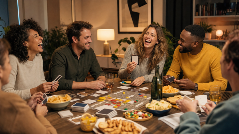 Jeux de société pour adultes drôles : top 12 pour soirée