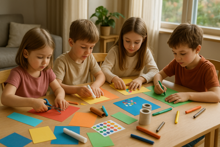 Activités manuelles enfants : 50 idées faciles