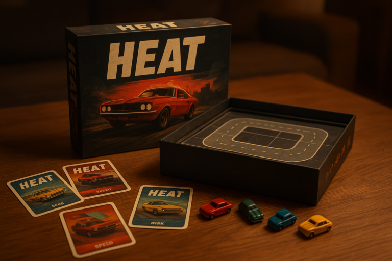 Guide jeu de société Heat : règles, astuces et extensions