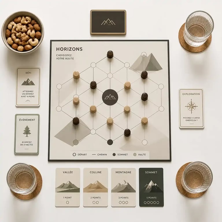 Organisation idéale d'une table pour une soirée jeux de société réussie entre amis