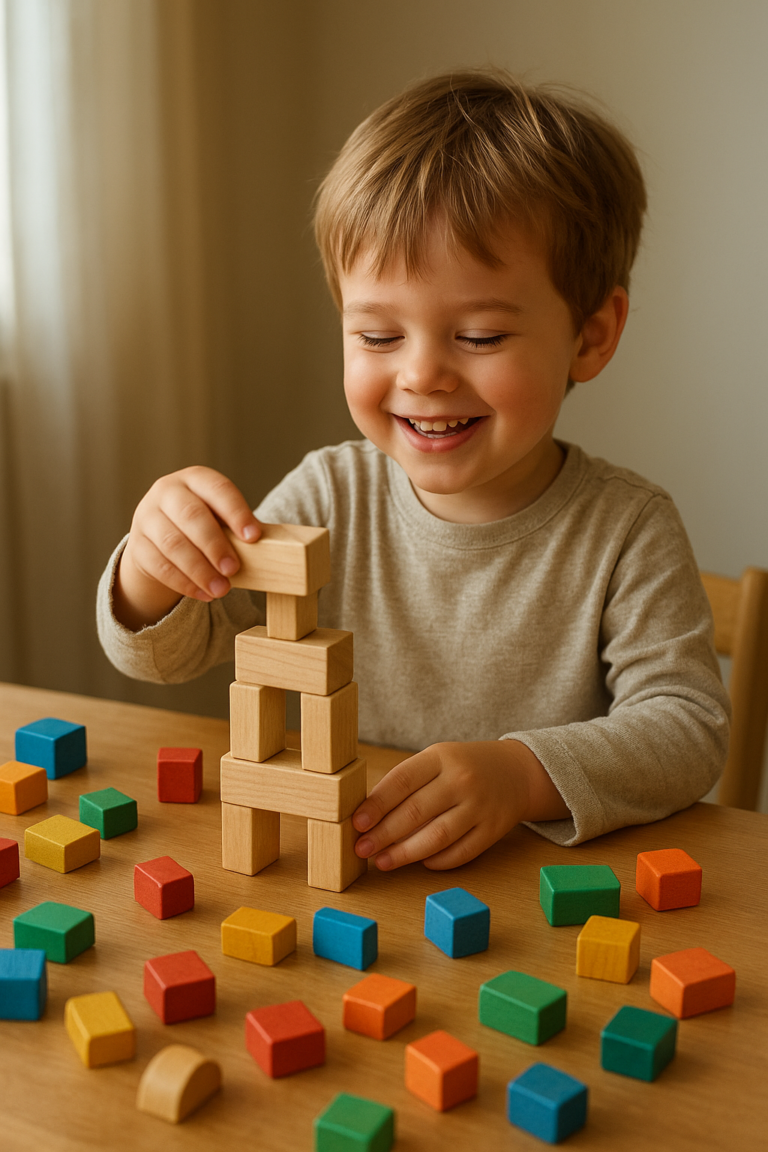 Jeux de construction en bois pour enfants : guide complet
