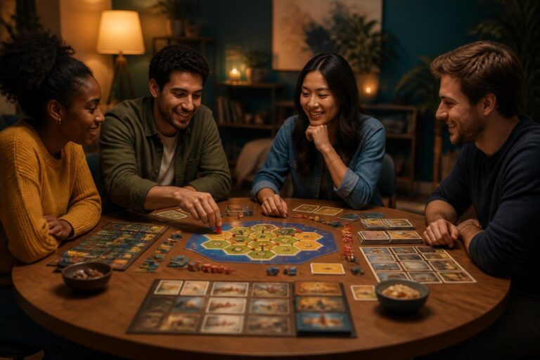 Soirées jeux de société entre amis : l'ordre des jeux qui évite les temps morts