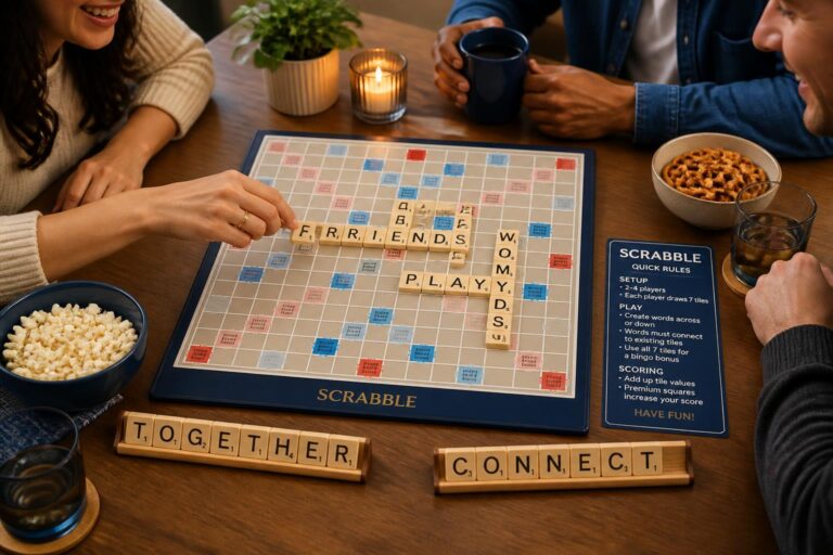 Tournoi de Scrabble entre amis : les règles simples qui évitent les disputes