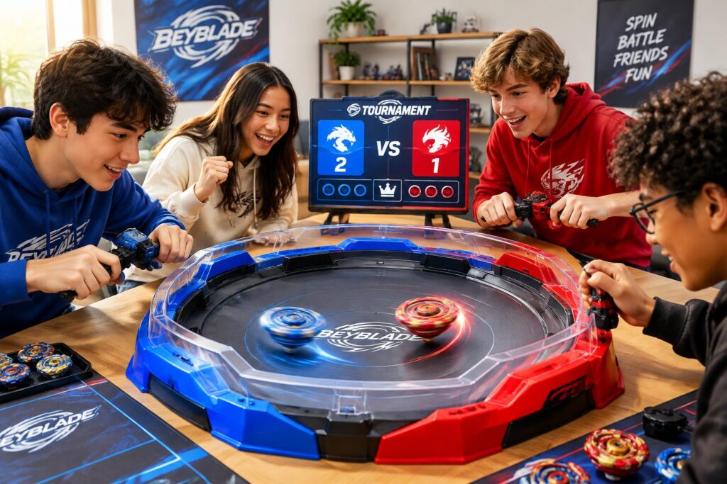 Tournoi Beyblade entre amis : 3 formats